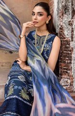 Breeze by  Saira Shakira Unstitched Lawn Embroidered 3 Piece Suits -SRSKBLXL-8B- Runa- Summer Collection
