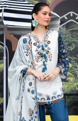 Luxury Printed Lawn By Regalia Unstitched  Lawn Printed 3 Piece Suit  - RGLASIBPRT-03- Ayka Bloom- Summer Collection