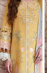Belle Saison by Esmel Unstitched Lawn Embroidered 3 Piece Suit - ESLBLS-03-Belinea - Summer Collection