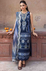 Breeze by  Saira Shakira Unstitched Lawn Embroidered 3 Piece Suits -SRSKBLXL-8B- Runa- Summer Collection