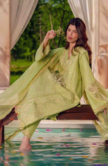 Luxury Eid By Rang Rasiya Unstitched Lawn Embroidered 3 Piece Suit  - RRLELXL-14-Nadine - Summer Collection