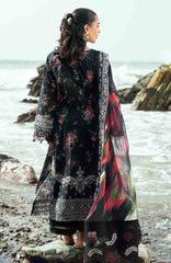 Nureh Gardenia Unstitched Lawn Embroidered 3 Piece Suit - NRGRDL2-03- Summer Collection