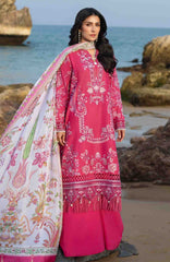 Siraa Lawn by Sadaf Fawad Khan Embroidered Suit Unstitched 3 Piece - SFKSILXL03- Gulrukh - Summer Collection