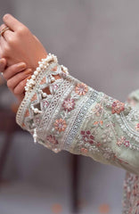 Zurr Signature by AB Textile Ready To Wear Organza Embroidered 3 Piece Suit -  ABZRSN-03 - Formal Collection