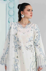 Festive Lawn By Qalamkar Unstitched Lawn Embroidered 3 Piece Suit  - QLMFSTL-03-Irmin - Summer Collection