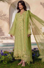 Luxury Eid By Rang Rasiya Unstitched Lawn Embroidered 3 Piece Suit  - RRLELXL-14-Nadine - Summer Collection