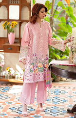 Astoria By Mushq Unstitched  Festive Lawn Embroidered 3 Piece Suit - MQHMAFL-08-Arabil- Summer Collection