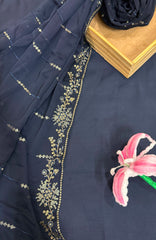 Meerub Exclusive V7 By AB Textiles Unstitched Embroidered Chiffion 3 Piece - ABMRBEV7-04 Fomal Collection