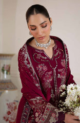 Amaya by Nureh Unstitched Embroidred Chiffon 3 Piece Suits  - NRAMYF-40- Formal Collection