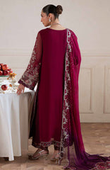 Amaya by Nureh Unstitched Embroidred Chiffon 3 Piece Suits  - NRAMYF-40- Formal Collection