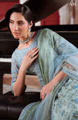 Amaya by Nureh Unstitched Embroidred Chiffon 3 Piece Suits  - NRAMYF-41- Formal Collection