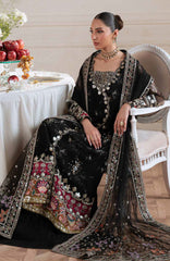 Amaya by Nureh Unstitched Embroidred Chiffon 3 Piece Suits  - NRAMYF-42- Formal Collection