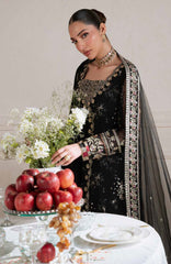 Amaya by Nureh Unstitched Embroidred Chiffon 3 Piece Suits  - NRAMYF-42- Formal Collection