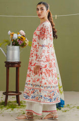 Coco  Prints Drop-One By Zara Shahjahan Unstitched Lawn Printed 3 Piece Suit - CCZSLP-4A- Elvo   - Summer Collection