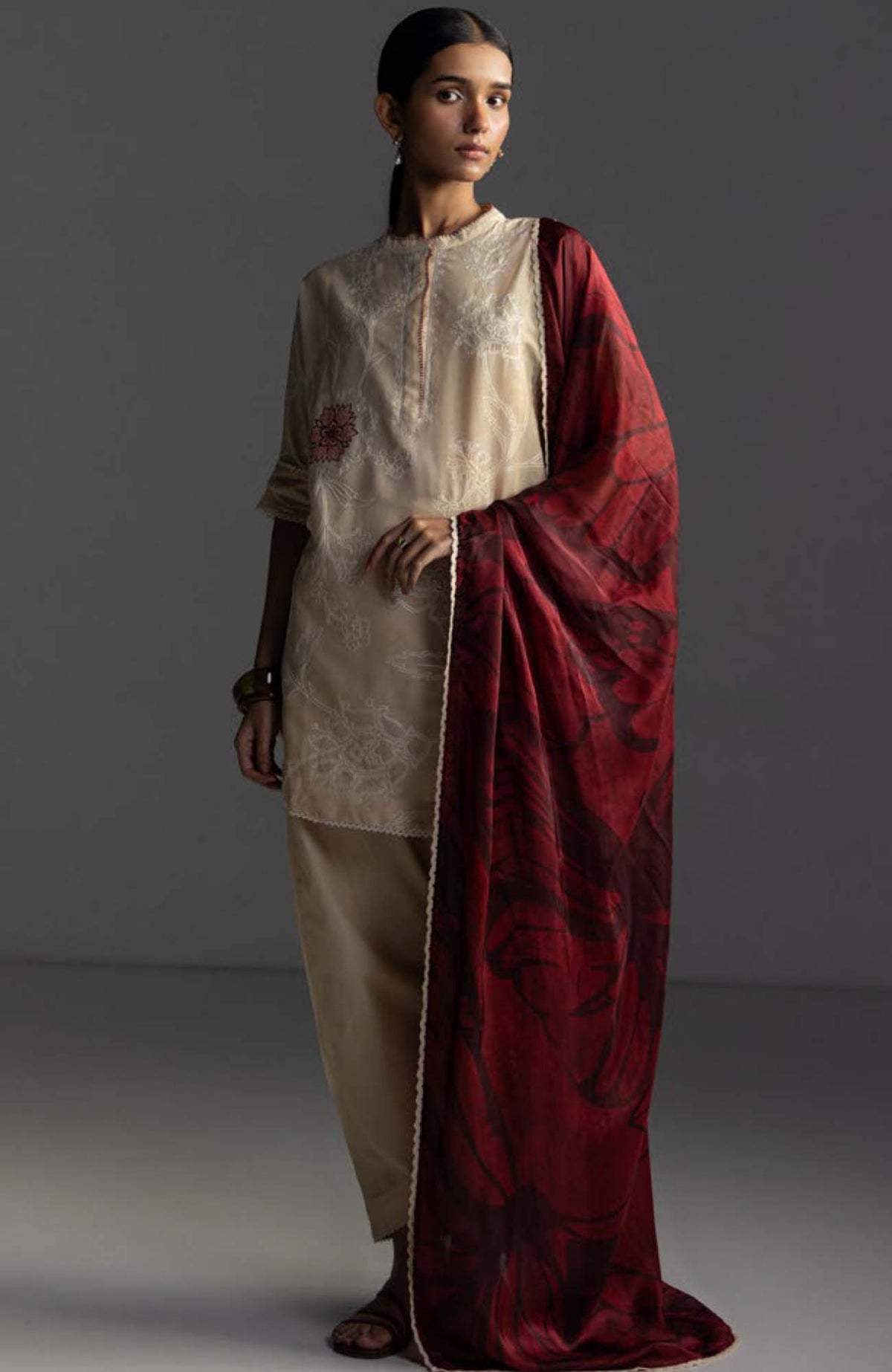 Coco Lawn By Zara Shahjahan Embroidered Lawn Suits Unstitched 3 Piece - CCLZSL4A - ISLA - Summer Collection