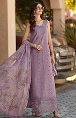 Noor Chikankari By Saadia Asad Unstitched Lawn Embroidered 3 Piece Suit - NSACKL-4A -  Summer Collection