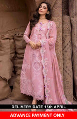 Breeze by  Saira Shakira Unstitched Lawn Embroidered 3 Piece Suits -SRSKBLXL-4B- Ophelia- Summer Collection