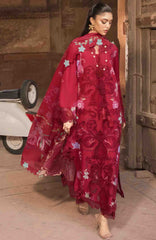 Bloom  By Saira Shakira Unstitched Lawn Embroidered 3 Piece Suits- SRSKBLM-4B- Zelie- Summer Collection