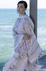 Santorini by Elaf Unstitched Lawn Printed 3 Piece Unstitched Suit - ELFSAN4B-Doll Me Up- Summer Collection