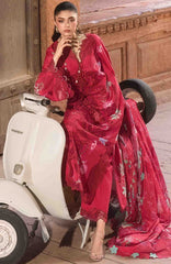 Bloom  By Saira Shakira Unstitched Lawn Embroidered 3 Piece Suits- SRSKBLM-4B- Zelie- Summer Collection