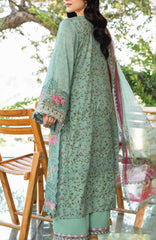 Chikankari by Elaf Unstitched Lawn Embroidered 3 Piece Suit - ELFCKL4B-Nayab -Summer Collection
