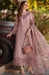 Noor Chikankari By Saadia Asad Unstitched Lawn Embroidered 3 Piece Suit - NSACKL-4B -  Summer Collection