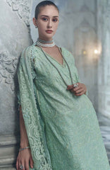 Luxury Lawn By Sobia Nazir Unstitched Lawn Embriodered 3 Piece Suit - SNLEL-4B- Summer Collection