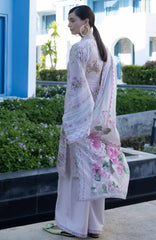 Santorini by Elaf Unstitched Lawn Printed 3 Piece Unstitched Suit - ELFSAN4B-Doll Me Up- Summer Collection