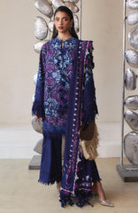 Eid Lawn By Suffuse Unstitched Lawn Embroidered 3 Piece Suit - SUFEDLXL-Elora - Summer Collection