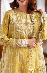 Astoria By Mushq Unstitched  Festive Lawn Embroidered 3 Piece Suit - MQHMAFL-04- Evadne- Summer Collection