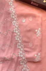 Meerub Premium V1 By AB Textiles Unstitched Embroidered Chiffion 3 Piece - ABMRBEV1-04- Fomal Collection