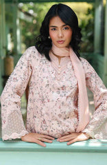 QPrints By Qalamkar Unstitched Lawn Printed 3 Piece Suit QLMQP26 Kena - 2B - Summer Collection