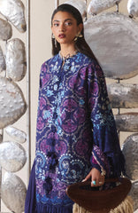 Eid Lawn By Suffuse Unstitched Lawn Embroidered 3 Piece Suit - SUFEDLXL-Elora - Summer Collection