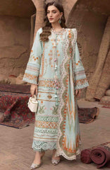 Breeze by  Saira Shakira Unstitched Lawn Embroidered 3 Piece Suits -SRSKBLXL-8A- Runa- Summer Collection