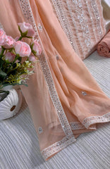 Meerub Exclusive V4 By AB Textiles Unstitched Embroidered Chiffion  3 Piece - ABMRBEV4-04 Fomal Collection