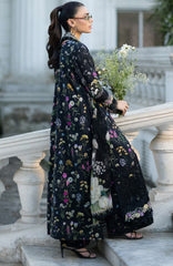 Signature Vol- II By Elaf Unstitched Lawn Embroidered 3 Piece Suit - ELFSGNV2-2B- Sasha - Summer Collection