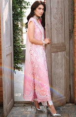 A Moi - Held By Love By Mushq Unstitched Luxury Lawn Embroidered 3 Piece Suit - MQHMAM-04- Silent Vows- Summer Collection