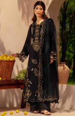Luxury Eid By Rang Rasiya Unstitched Lawn Embroidered 3 Piece Suit  - RRLELXL-7- Layl- Summer Collection