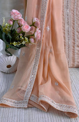 Meerub Exclusive V4 By AB Textiles Unstitched Embroidered Chiffion  3 Piece - ABMRBEV4-04 Fomal Collection