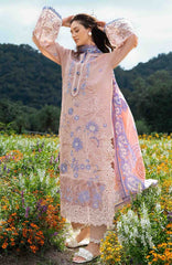 The Secret Garden - Hemline By Mushq Unstitched Lawn  Embroidered 3 Piece Suit MQHMSGL - 014 - Bloom Sonata -  Summer Collection