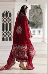 Kala Bagh By Hussain Rehar Unstitched Luxury Lawn Embroidered 3 Piece Suit - HRKBLXL-04- Kastanaa- Summer Collection