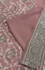 Meerub Exclusive V6 By AB Textiles Unstitched Embroidered Chiffion 3 Piece - ABMRBEV6-04 Fomal Collection