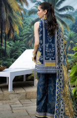 Luxury Lawn By Regalia Unstitched  Lawn Embroidered 3 Piece Suit  - RGLASIBLXL-04- Noor Pop- Summer Collection
