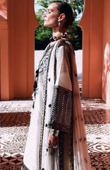 Nuvera Hemline By Mushq Unstitched Raw Silk Embroidered 3 Piece Suit MQHMNVF4-Gillian- Festive Collection