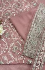 Meerub Exclusive V6 By AB Textiles Unstitched Embroidered Chiffion 3 Piece - ABMRBEV6-04 Fomal Collection