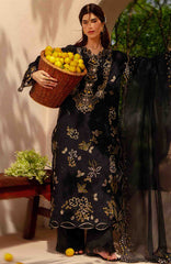 Luxury Eid By Rang Rasiya Unstitched Lawn Embroidered 3 Piece Suit  - RRLELXL-7- Layl- Summer Collection