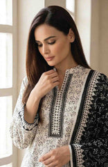 Black & White by Regalia Textile Unstitched Lawn Printed 3 Piece Suit  - RGLBLWTLP -04  Summer Collection