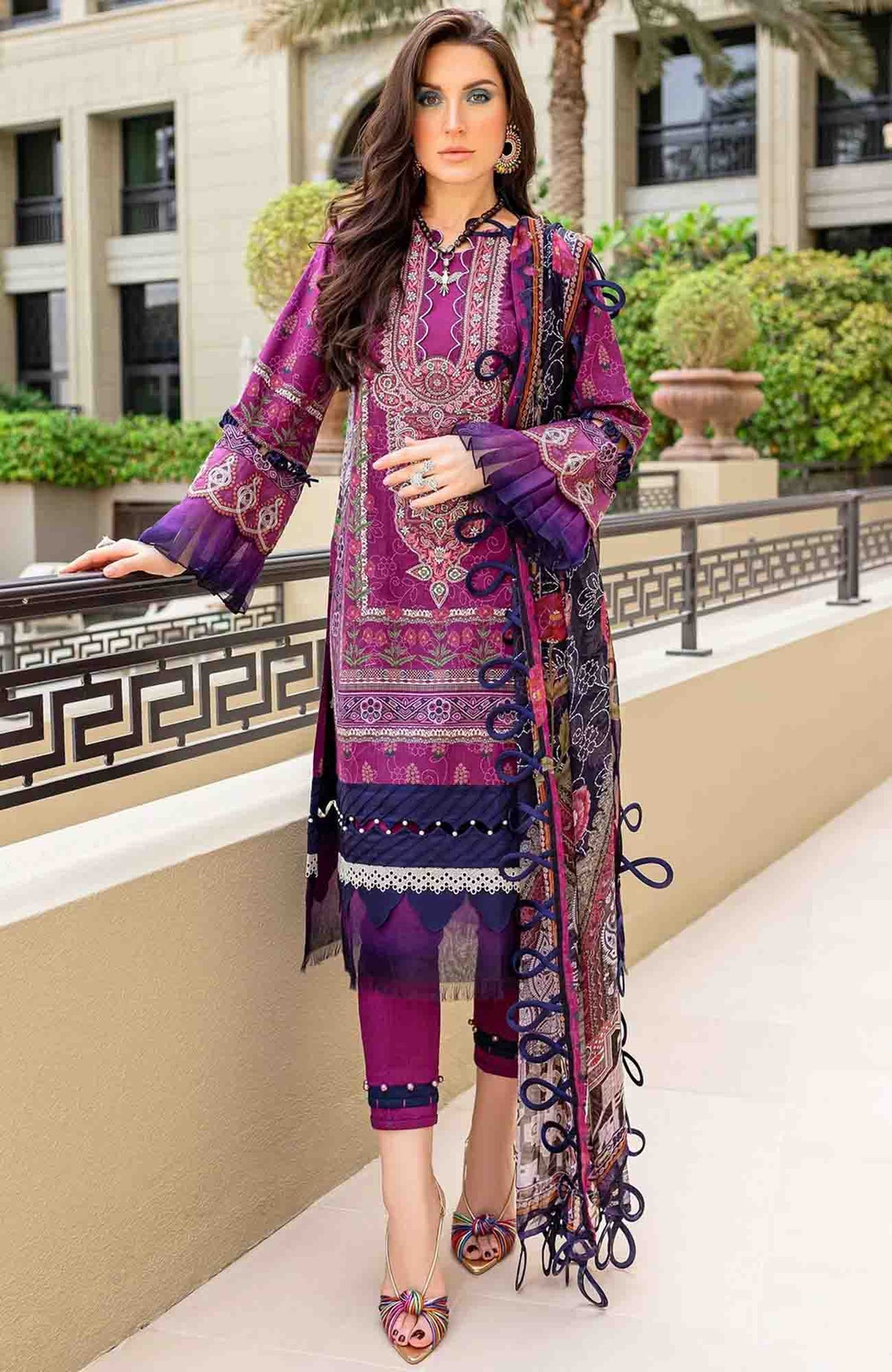 Tropical Premuim BY JADE Unstitched Lawn Printed 3 Piece Suit -JDCS22W-98- Summer Collection (Copy)
