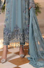 Tea Affair By Maria B Unstitched Chiffon Embroidered 3 Piece Suit- MBTACH-06- Formal Collection