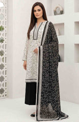 Black & White by Regalia Textile Unstitched Lawn Printed 3 Piece Suit  - RGLBLWTLP -04  Summer Collection